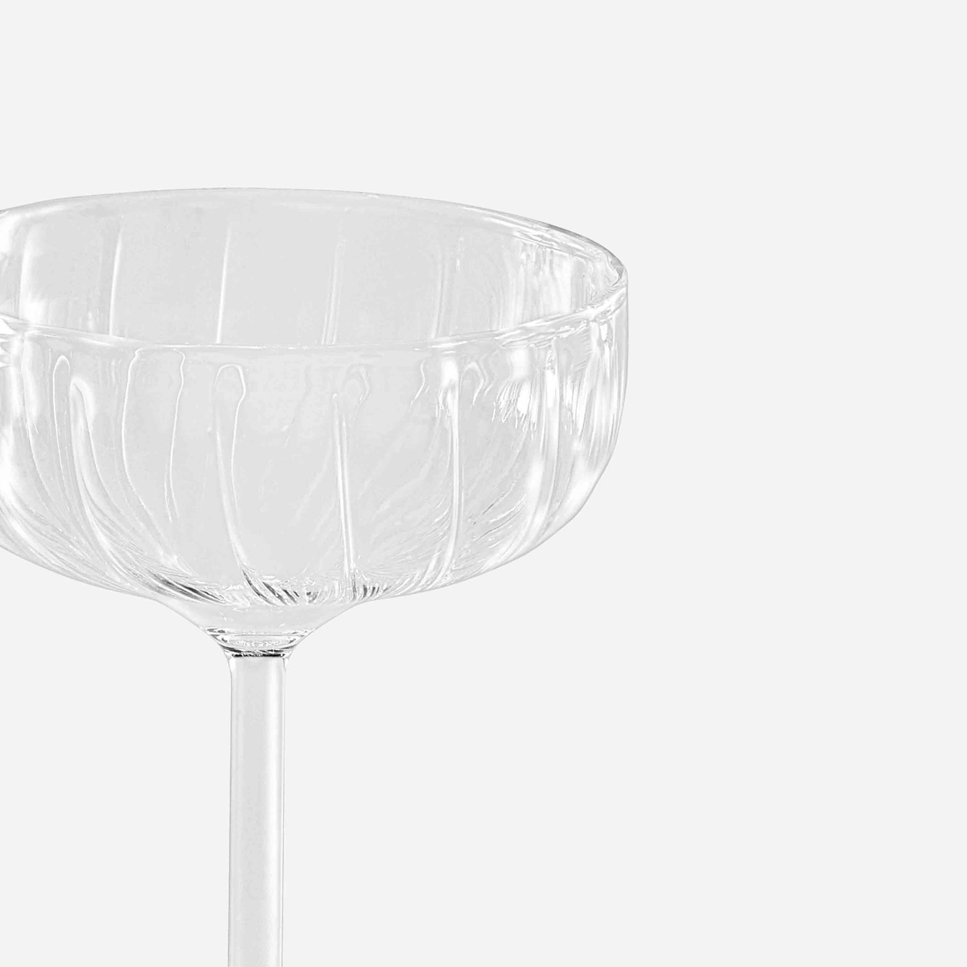 ELAN COUPE GLASS (SET OF 2) 11(L) x 11(B) x 16(H); 直径: 11