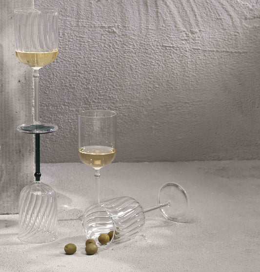 CHIARA ONDA RED WINE GLASSES (SET OF 2) 7.8(L) x 7.8(B) x 21.8(H); 直径: 7.8