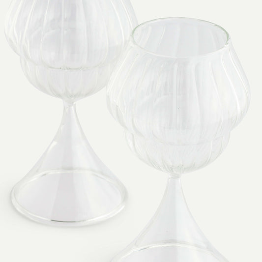 TAILORBIRD WINE GLASSES (SET OF 2) 10.5(長さ) x 10.5(幅) x 19.7(高さ); 直径: 10.5