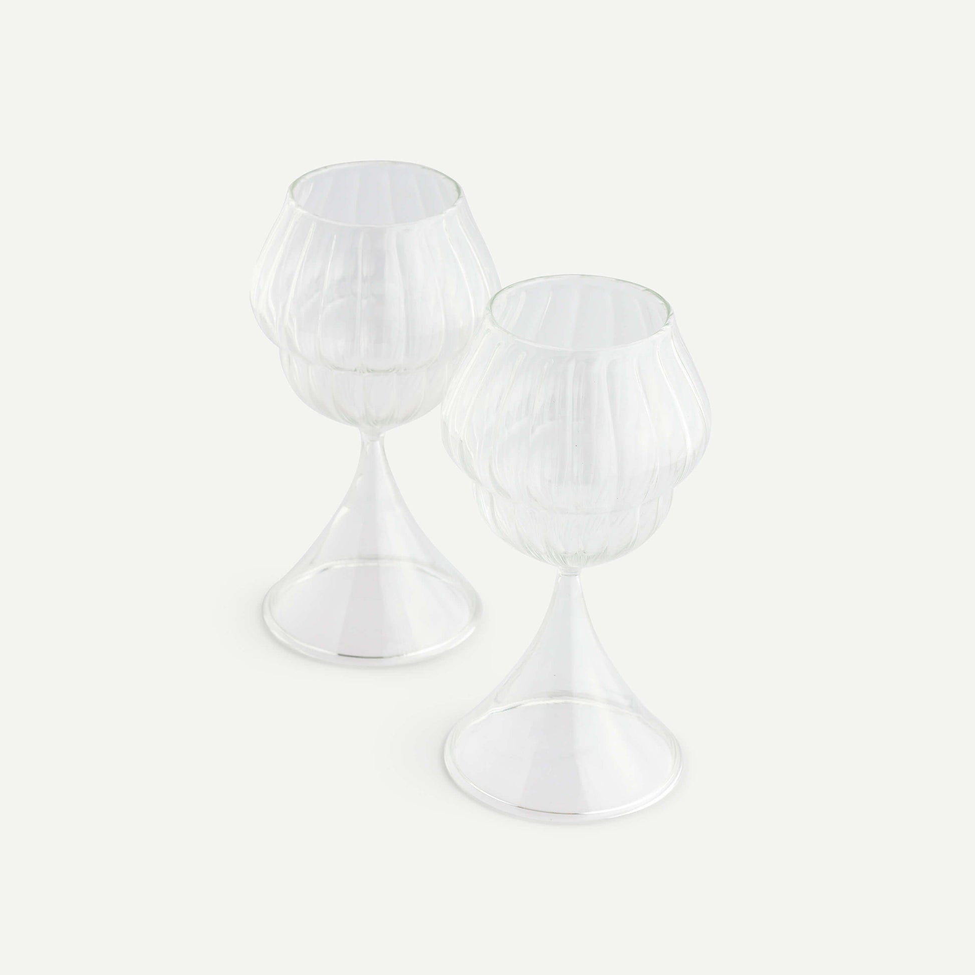 TAILORBIRD WINE GLASSES (SET OF 2) 10.5(長さ) x 10.5(幅) x 19.7(高さ); 直径: 10.5