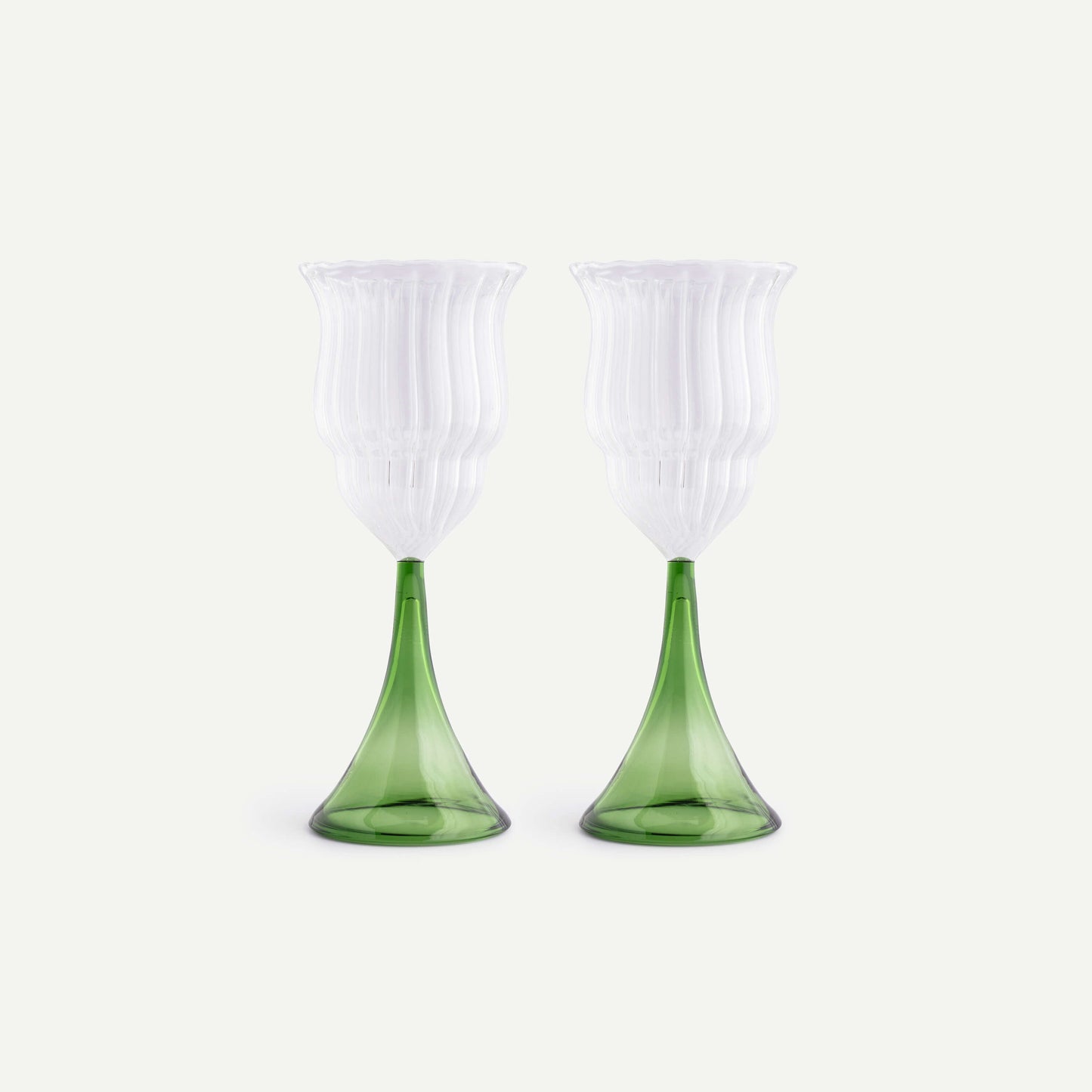 PAVONA WINE GLASSES (SET OF 2) 8.5(幅) x 8.5(奥行) x 21.3(高さ)／直径: 8.5