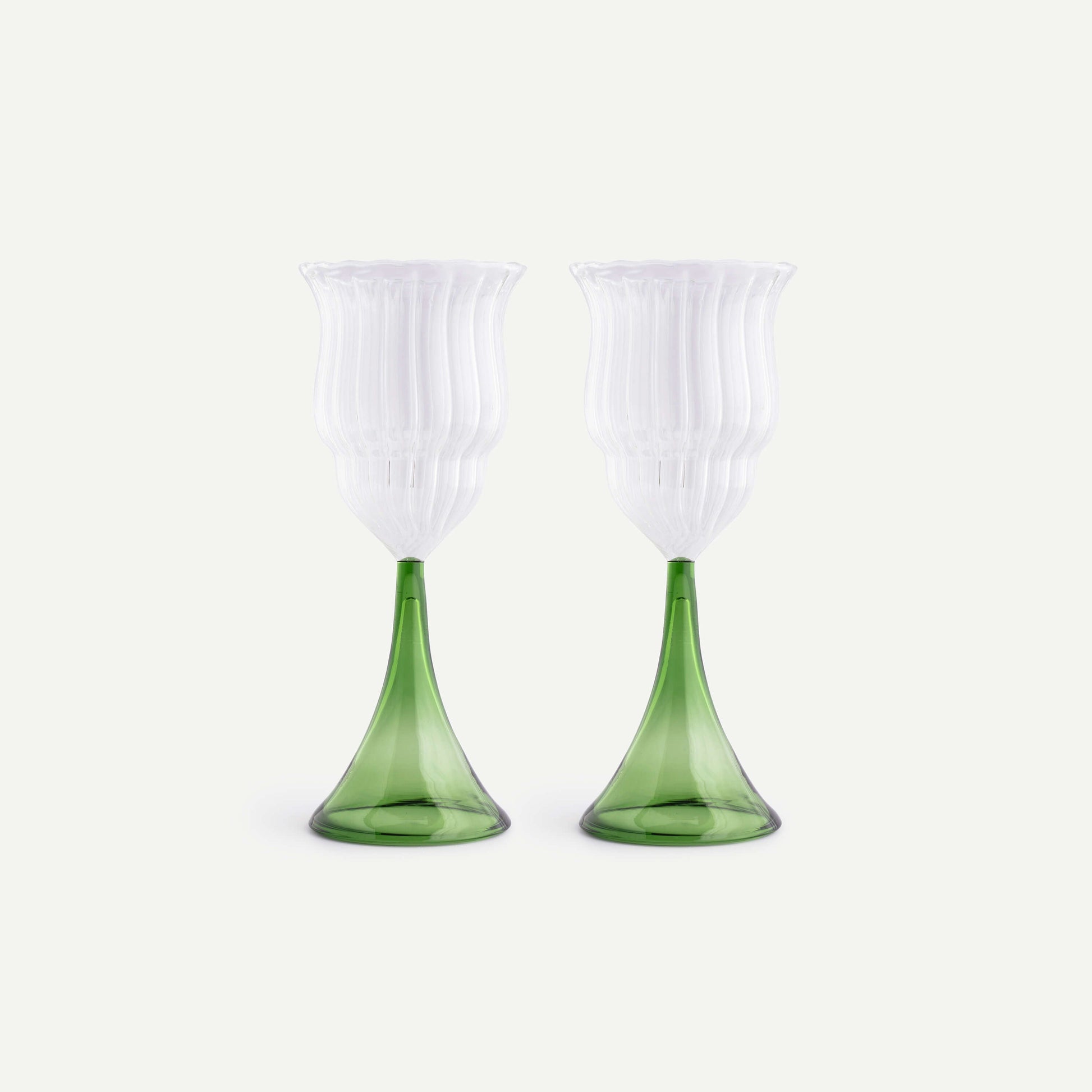 PAVONA WINE GLASSES (SET OF 2) 8.5(幅) x 8.5(奥行) x 21.3(高さ)／直径: 8.5
