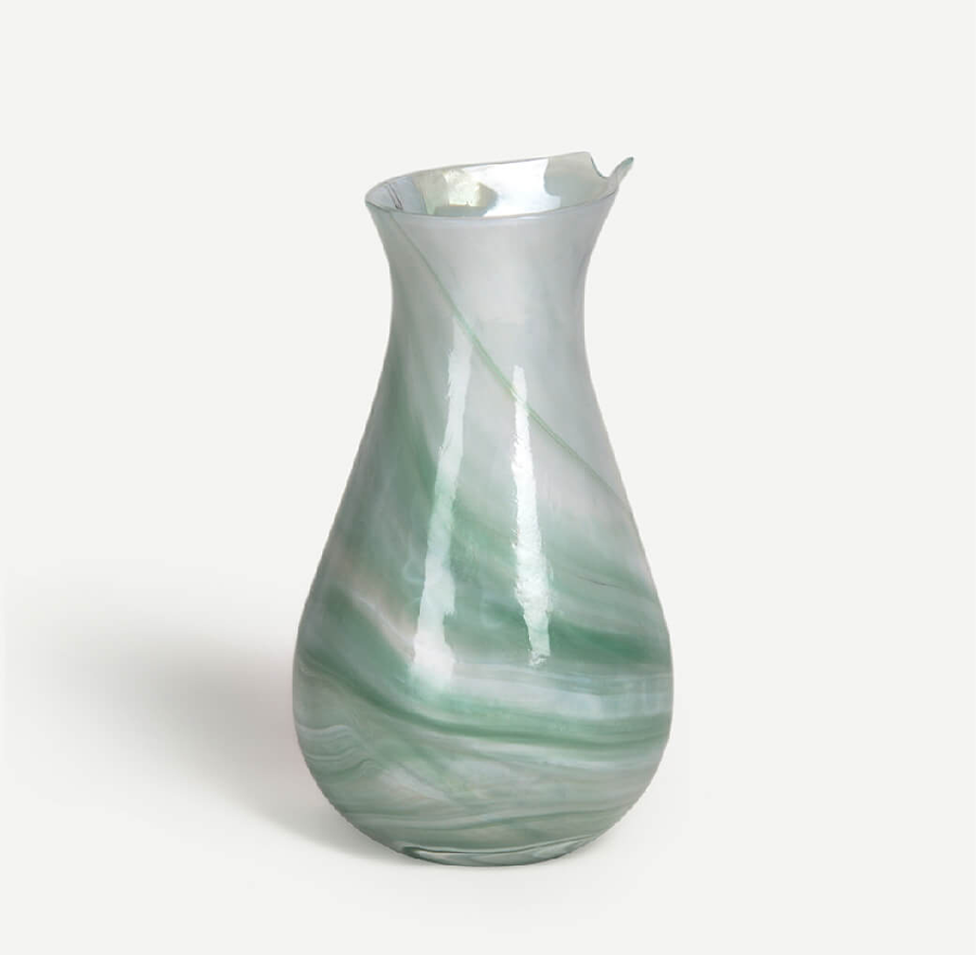 CAPRICA NILE PITCHER 12.8(幅) x 12.8(奥行) x 22.4(高さ)／直径: 12.8