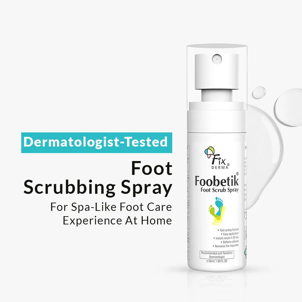 【Fixderma】 Foobetik Foot Scrub Spray｜フーベティック フットスクラブスプレー｜50ml