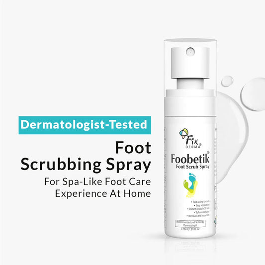 【Fixderma】 Foobetik Foot Scrub Spray｜フーベティック フットスクラブスプレー｜50ml
