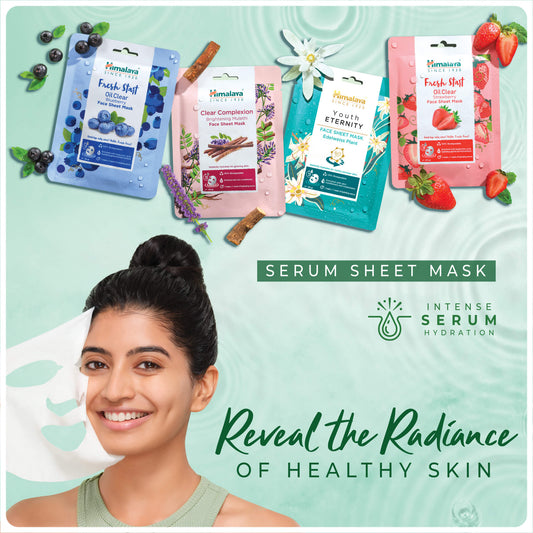 Himalaya Fresh Start Oil Clear Strawberry Face Sheet Mask 30g