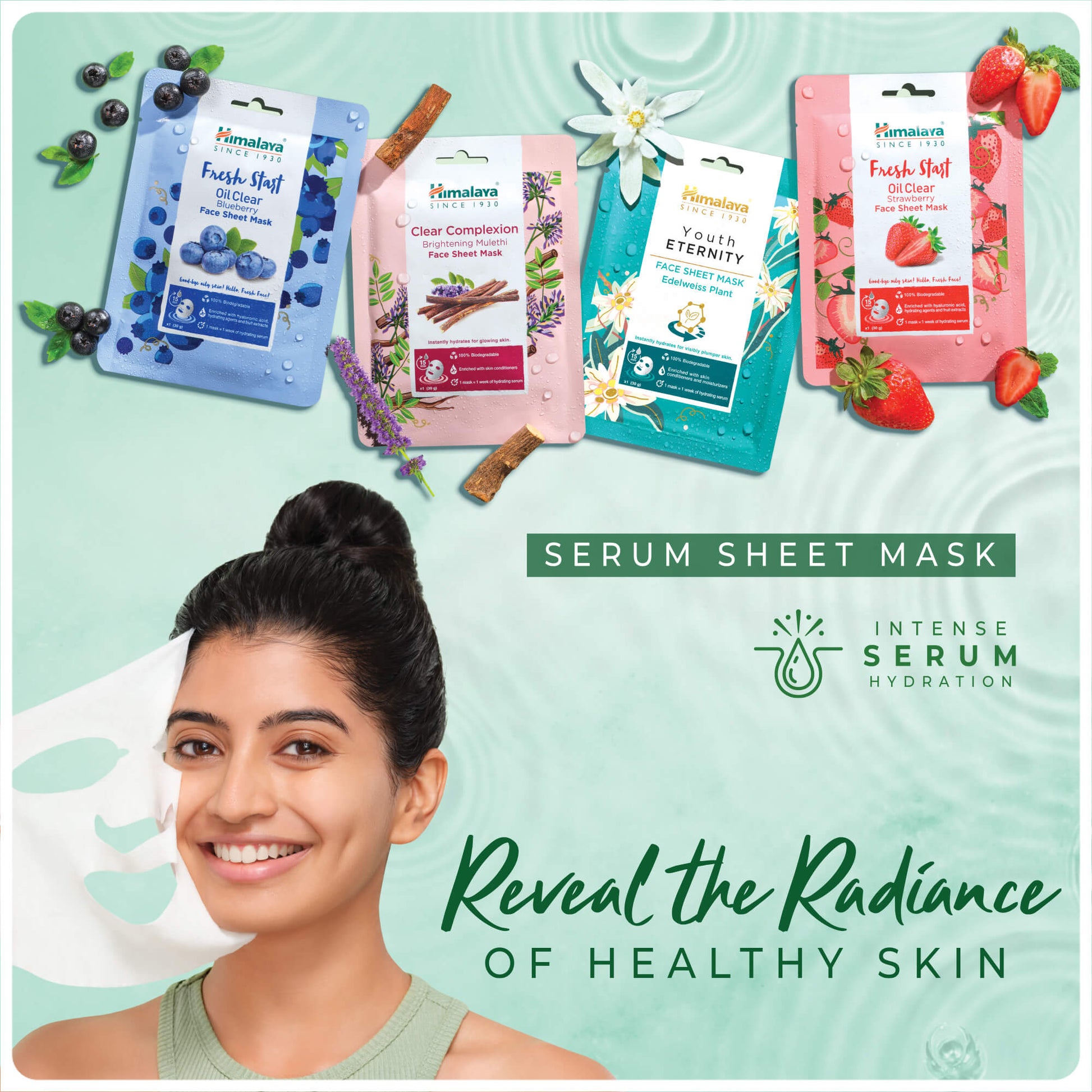 Himalaya Youth Eternity Face Sheet Mask 30g