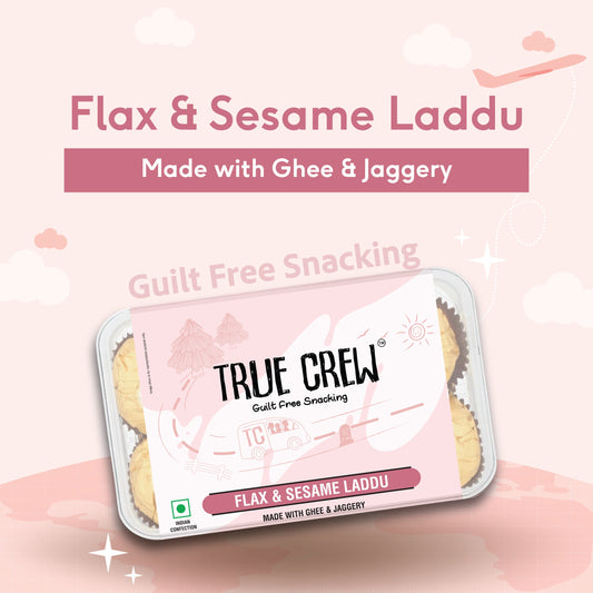 TRUE CREW - Flax & Sesame Laddu, 180 g 180g