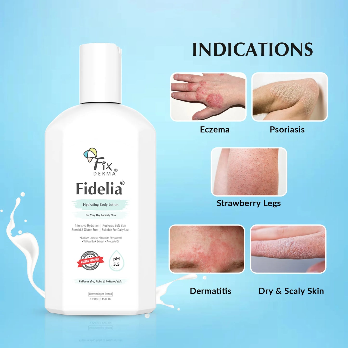 Fidelia Hydrating Body Lotion 250ml