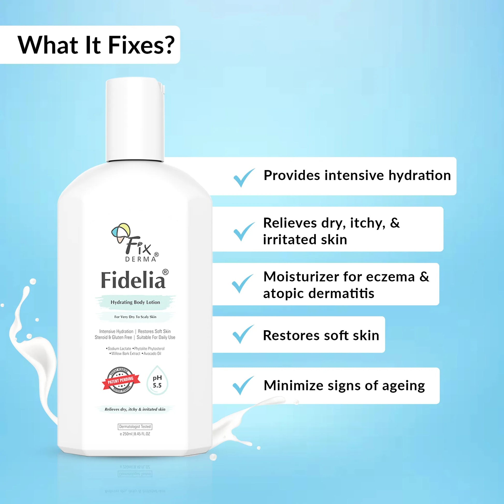 Fidelia Hydrating Body Lotion 100ml