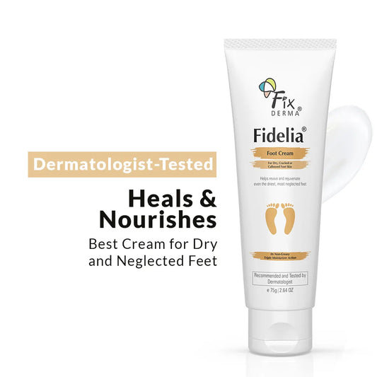 【Fixderma】 Fidelia Foot Cream｜フィデリア フットクリーム｜75g