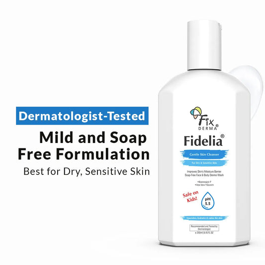 【Fixderma】 Fidelia Gentle Skin Cleanser｜フィデリア ジェントル スキンクレンザー｜250ml