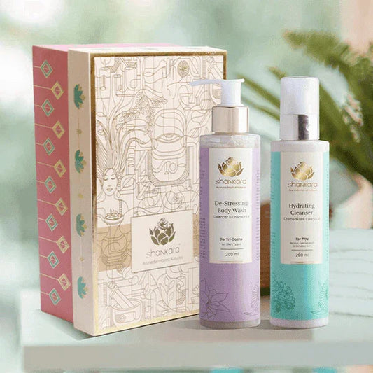 【Shankara Naturals India】 Fine Line - Bath & Body Duo by Shankara｜ファインライン バス＆ボディ デュオ｜400g
