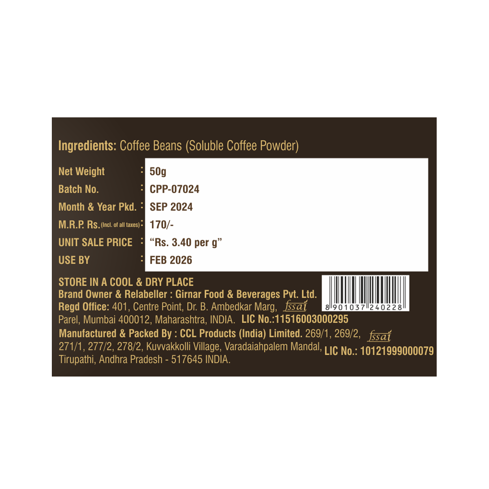 Finest Instant Coffee 50g