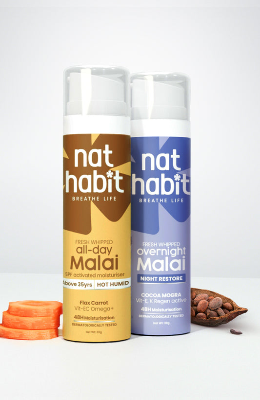 Hot & Humid Weather Care for Above 35 Face Malai Moisturiser Combo 30g x 2点