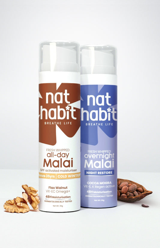 Winter Weather Care for Above 35 48HR Malai Moisturiser Combo 30g × 2
