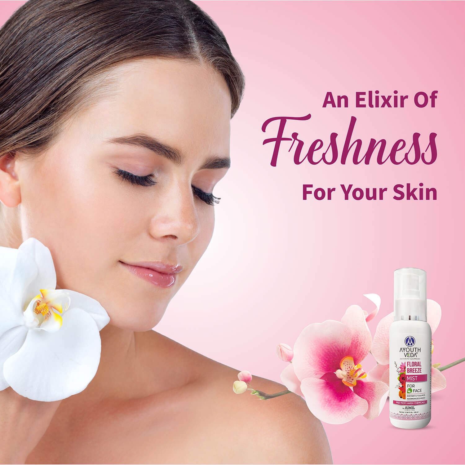 Floral Breeze Mist  to Keep Your Skin Hydrated All Day ( Net Qty-100ml) 100ml