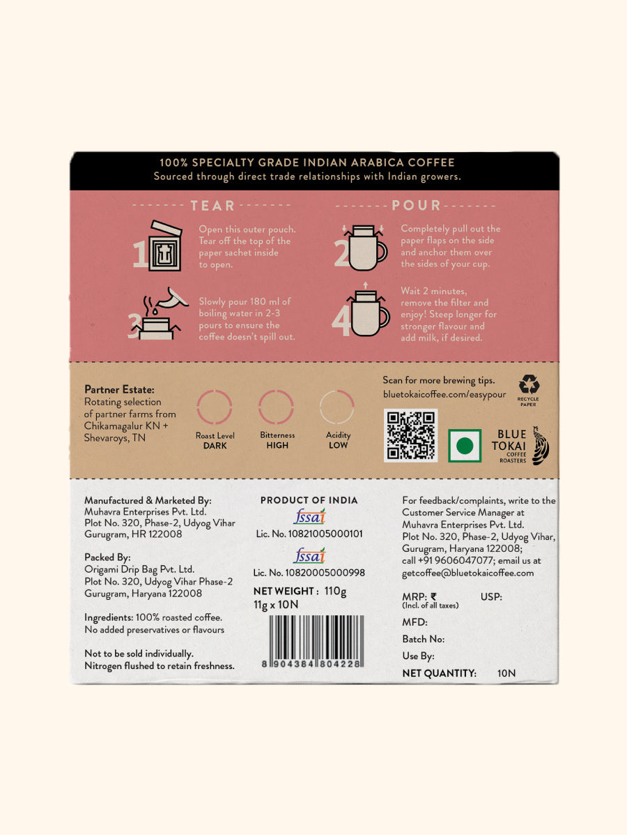 French Roast Very Dark Roast Easy Pour Pack of 5
