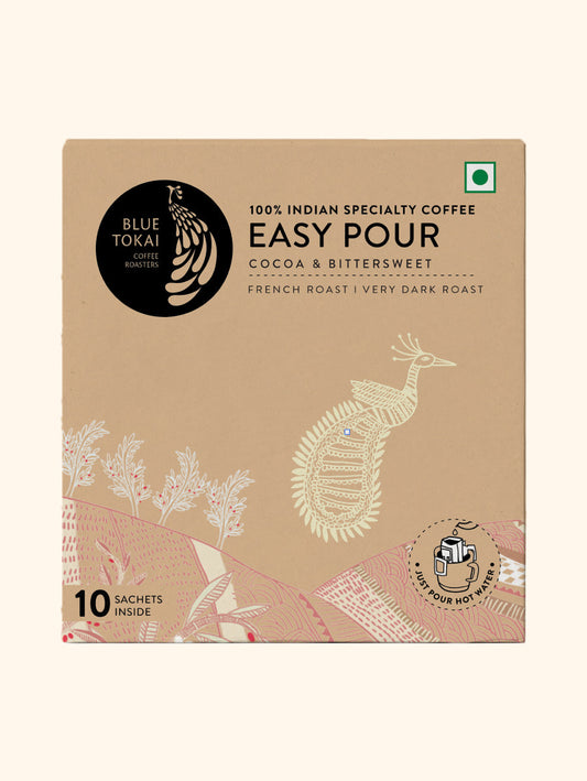 French Roast Very Dark Roast Easy Pour Pack of 10