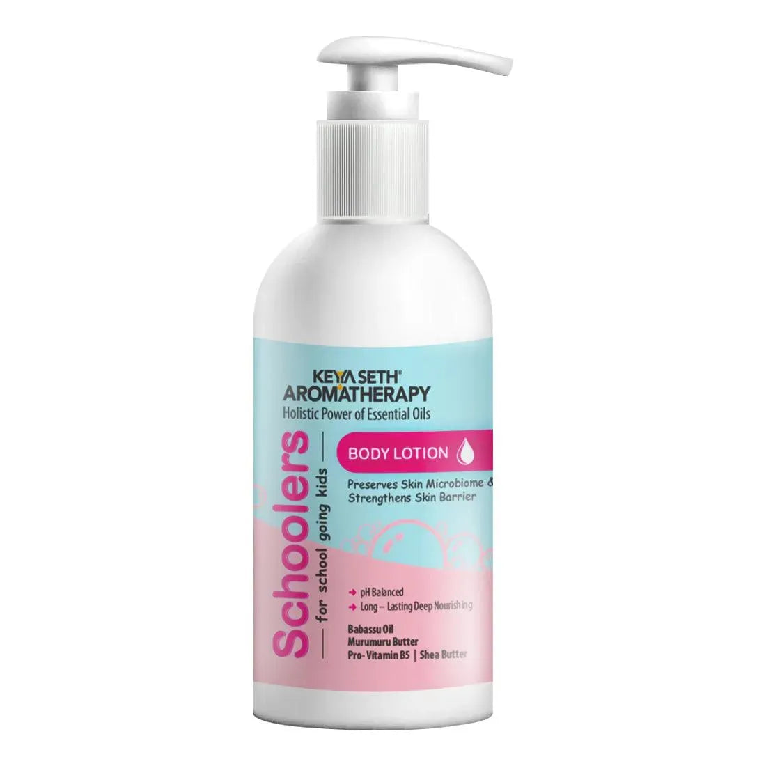 Schoolers Kids Body Lotion for Deep Nourishment and Long-lasting Moisturizer for Radiant Skin- Hypoallergenic- Paraben & Mineral Oil Free 300ml