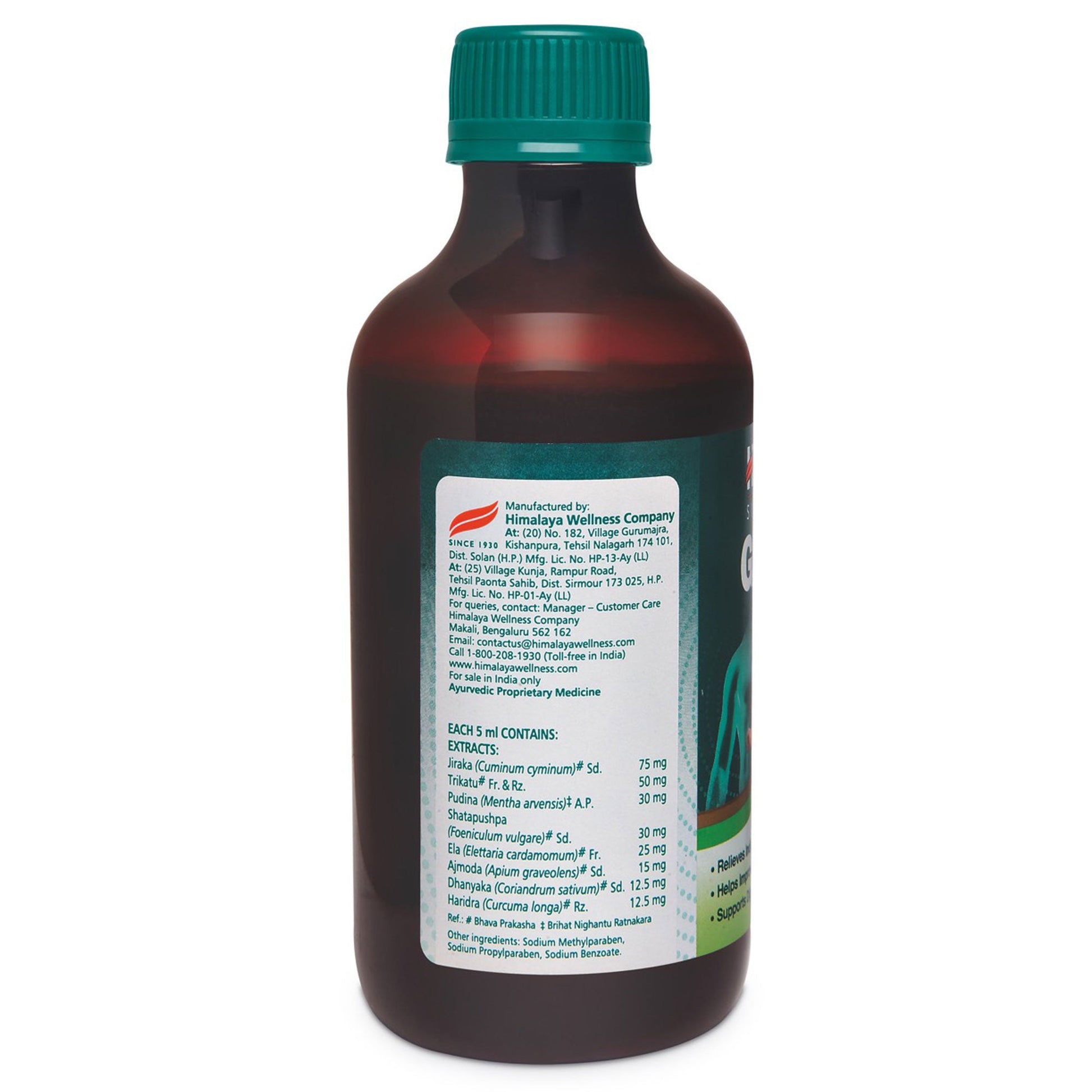 Gasex Syrup (Ginger Lemon Flavor) 200ml