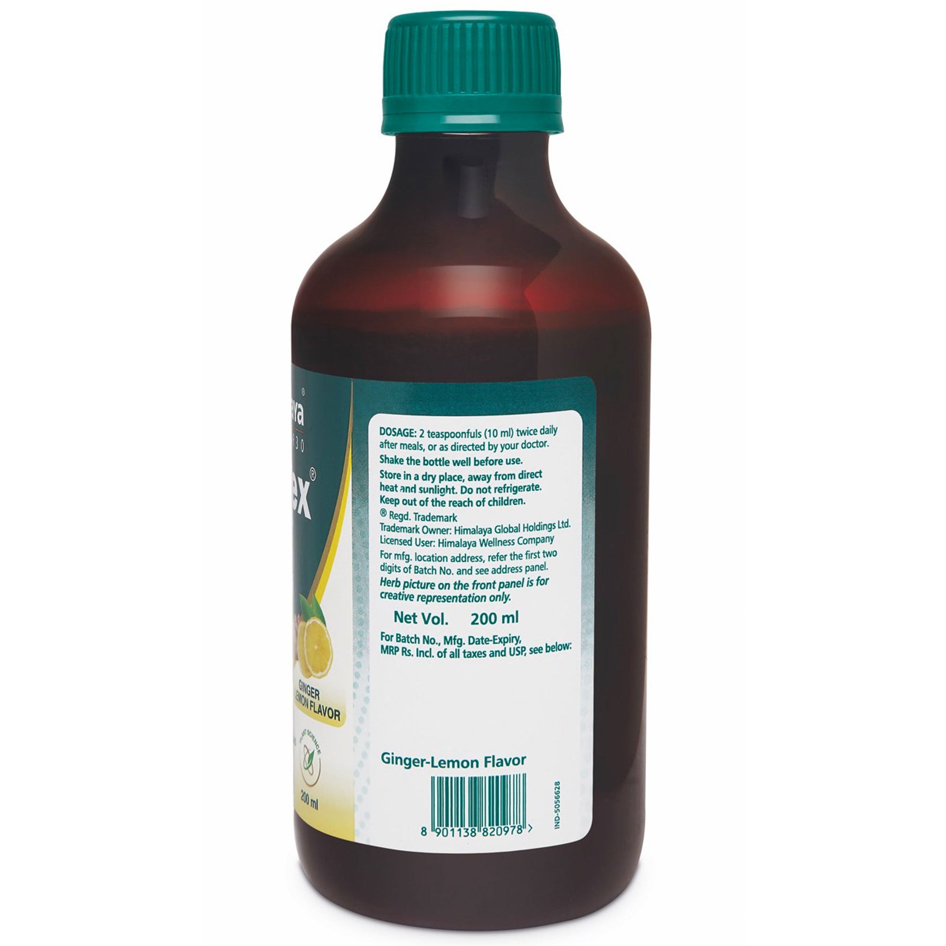 Gasex Syrup (Ginger Lemon Flavor) 200ml