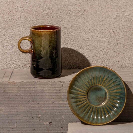 CORY MUG 7.8(幅) x 7.8(奥行) x 12.3(高さ)／直径: 7.8