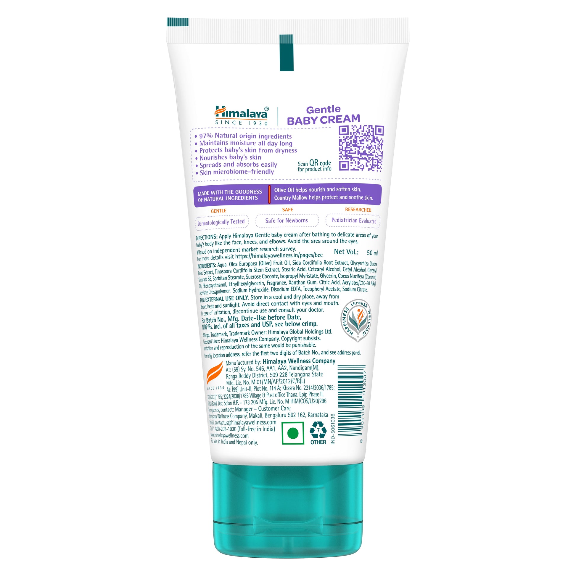 Gentle Baby Cream 200ml