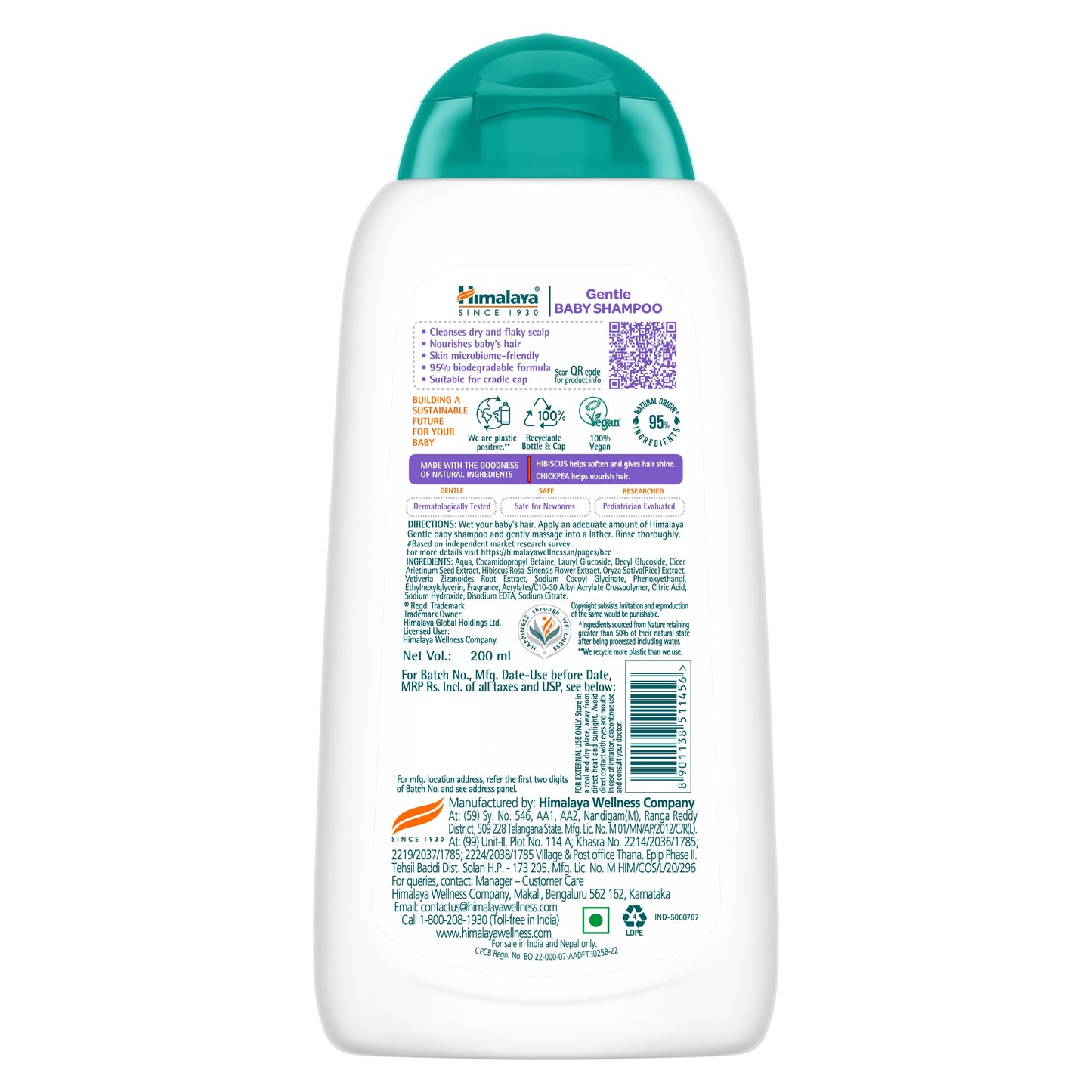 Himalaya Gentle Baby Shampoo 100ml