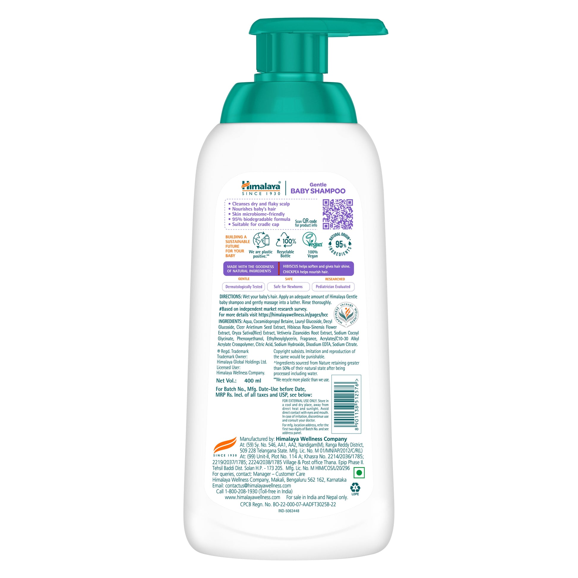 Himalaya Gentle Baby Shampoo 600ml