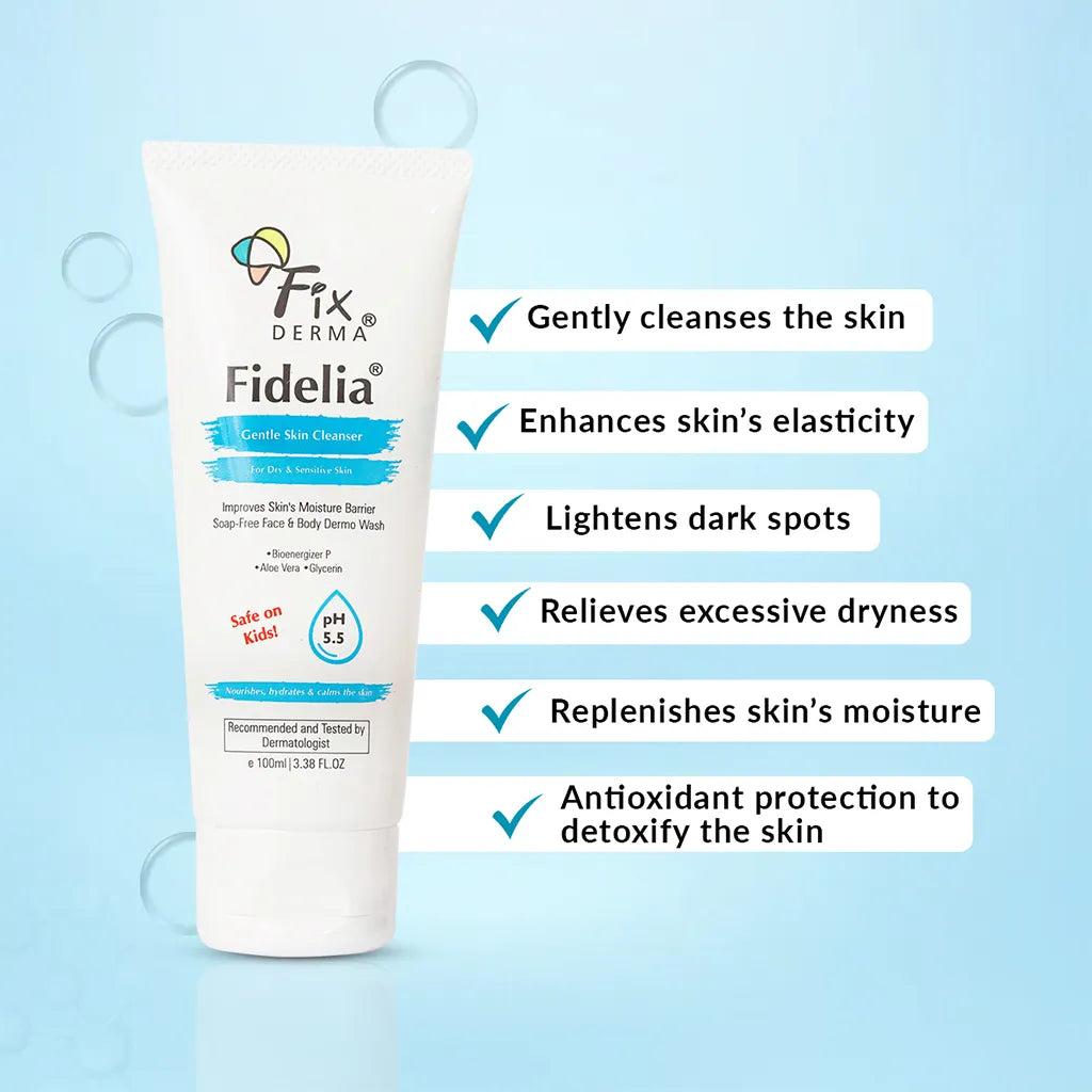 Fidelia Gentle Skin Cleanser 100ml 100ml