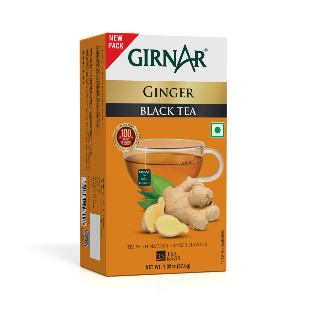 Black Tea Bags - Adrak 25 Tea Bags