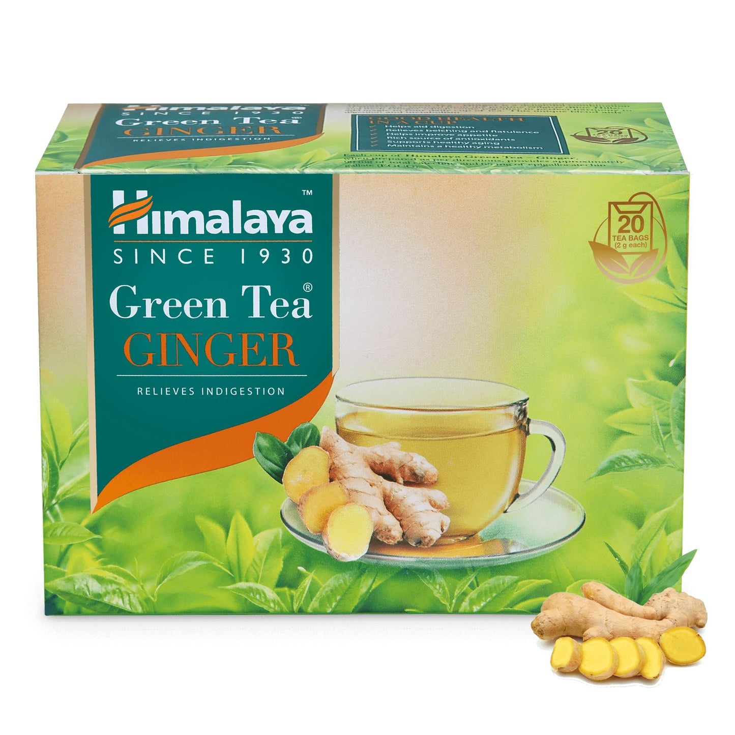 【Himalaya】 Green Tea Ginger｜グルイーンティージンジル