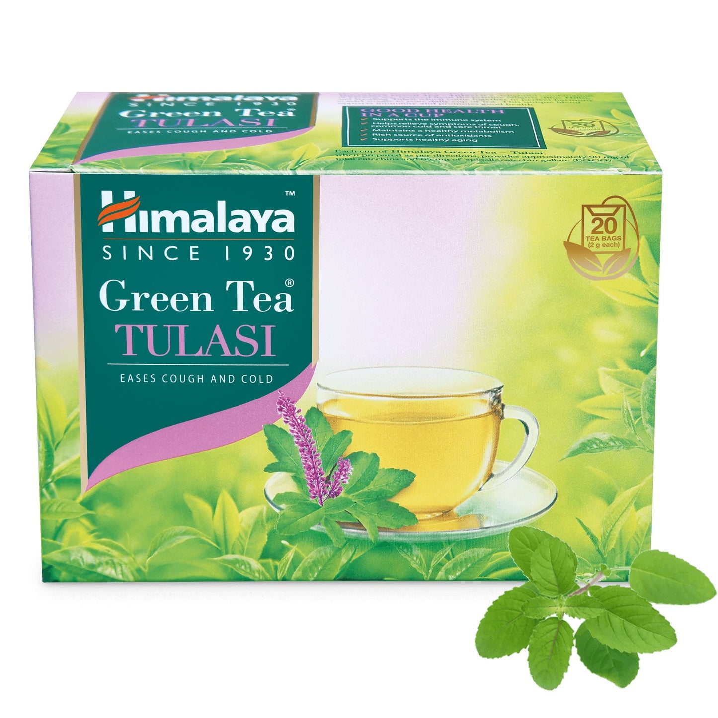 【Himalaya】 Green Tea Tulasi｜グルイーンティートゥルシー