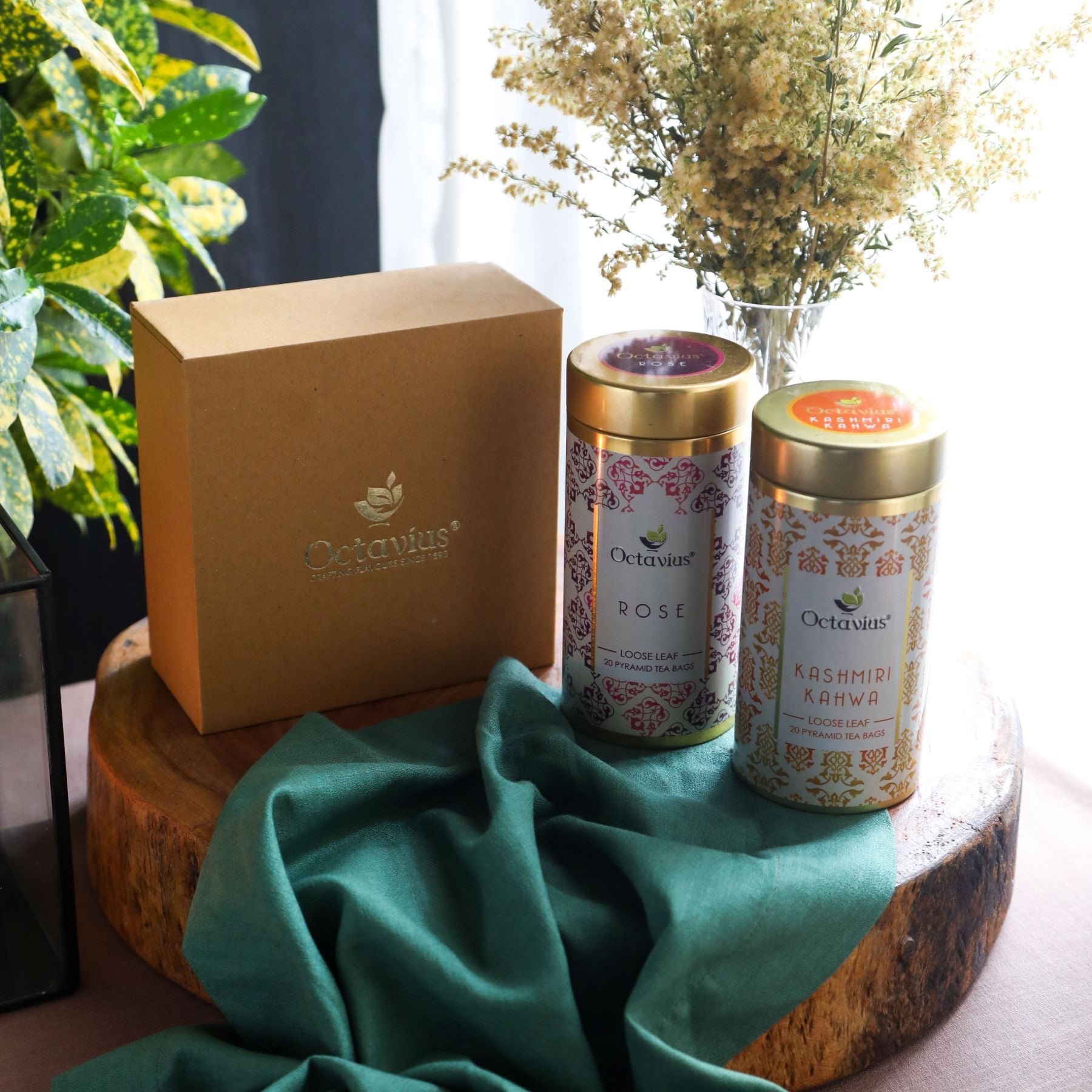 Gourmet Tea Collection-Festive Infusions (2 Tins) 800g
