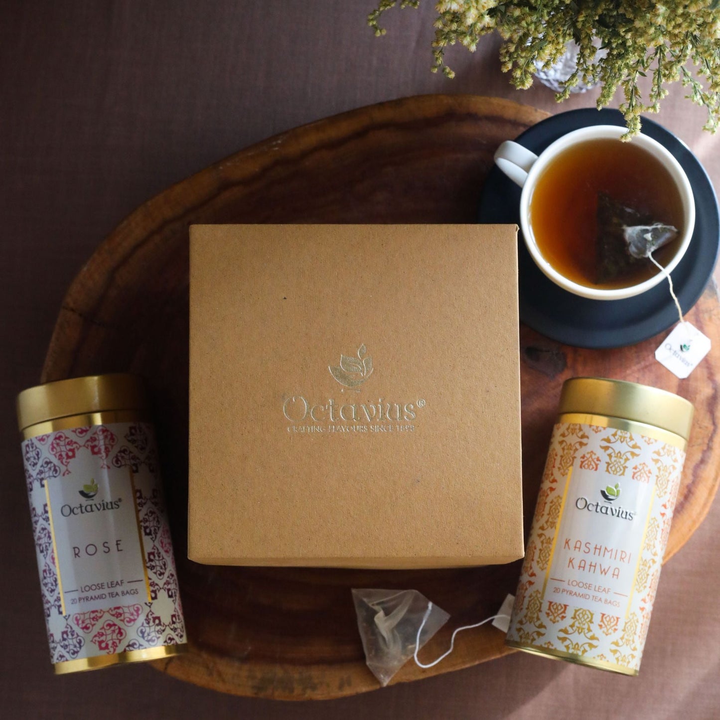 Gourmet Tea Collection-Festive Infusions (2 Tins) 800g