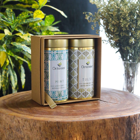 Gourmet Tea Collection-Pristine Greens (2 Tins) 800g