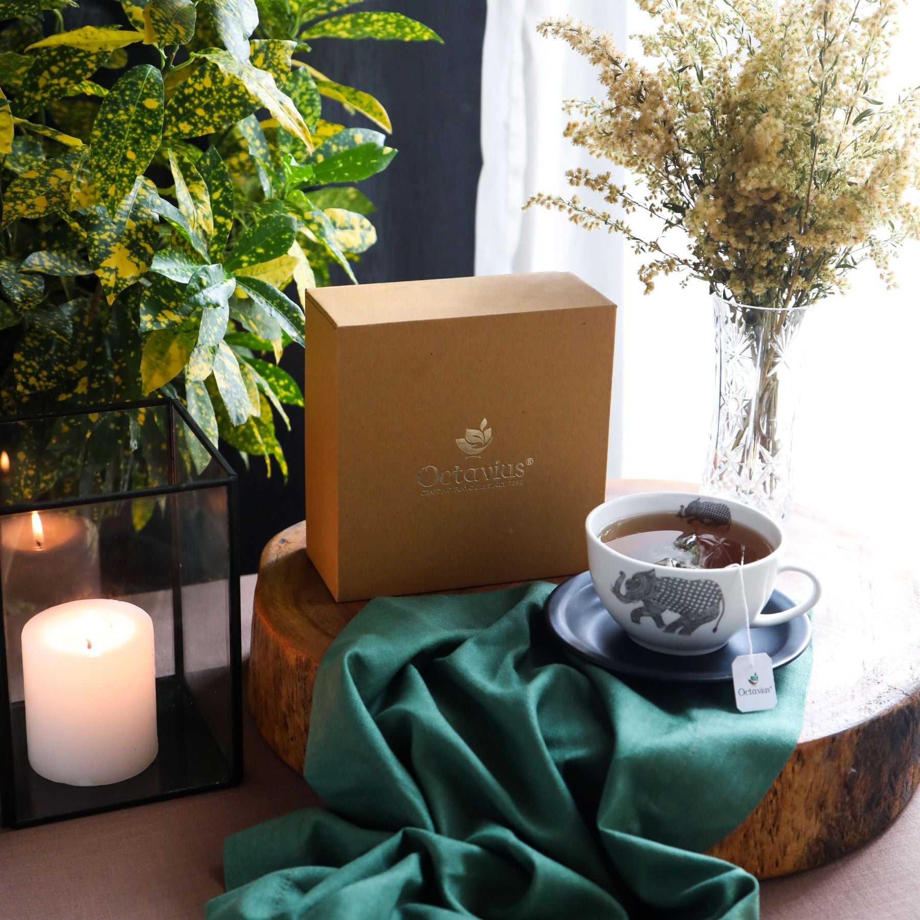 Gourmet Tea Collection-Pristine Greens (2 Tins) 800g