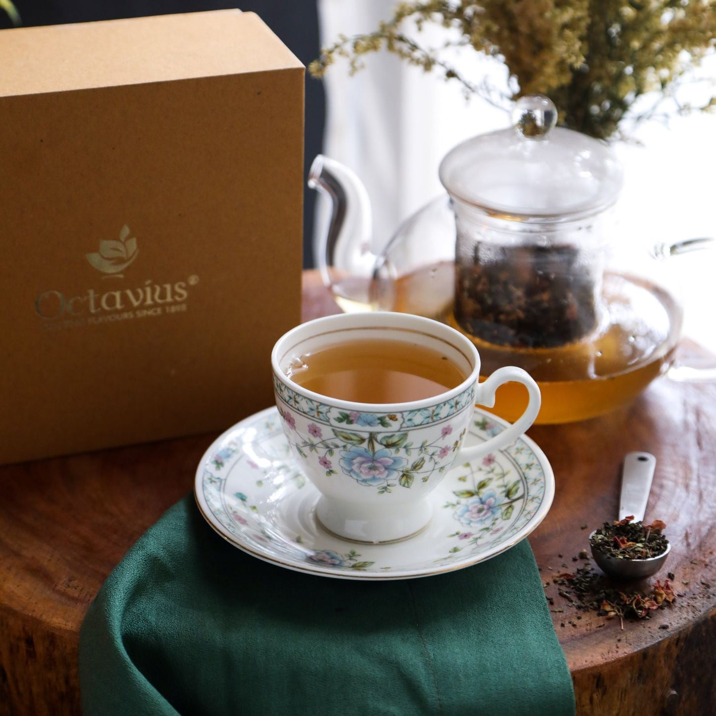 Gourmet Tea Collection-Truly Tulsi Teas (2 Tins) 900g