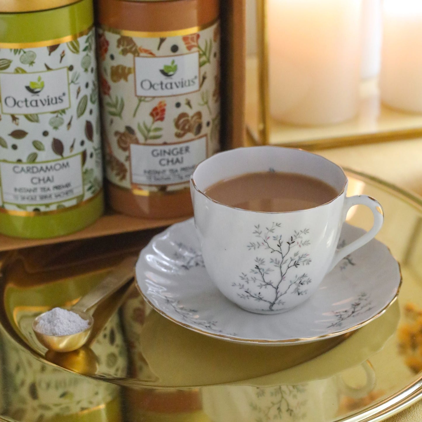 Gourmet Tea Collection-On The Go (3 Tins) 1140g