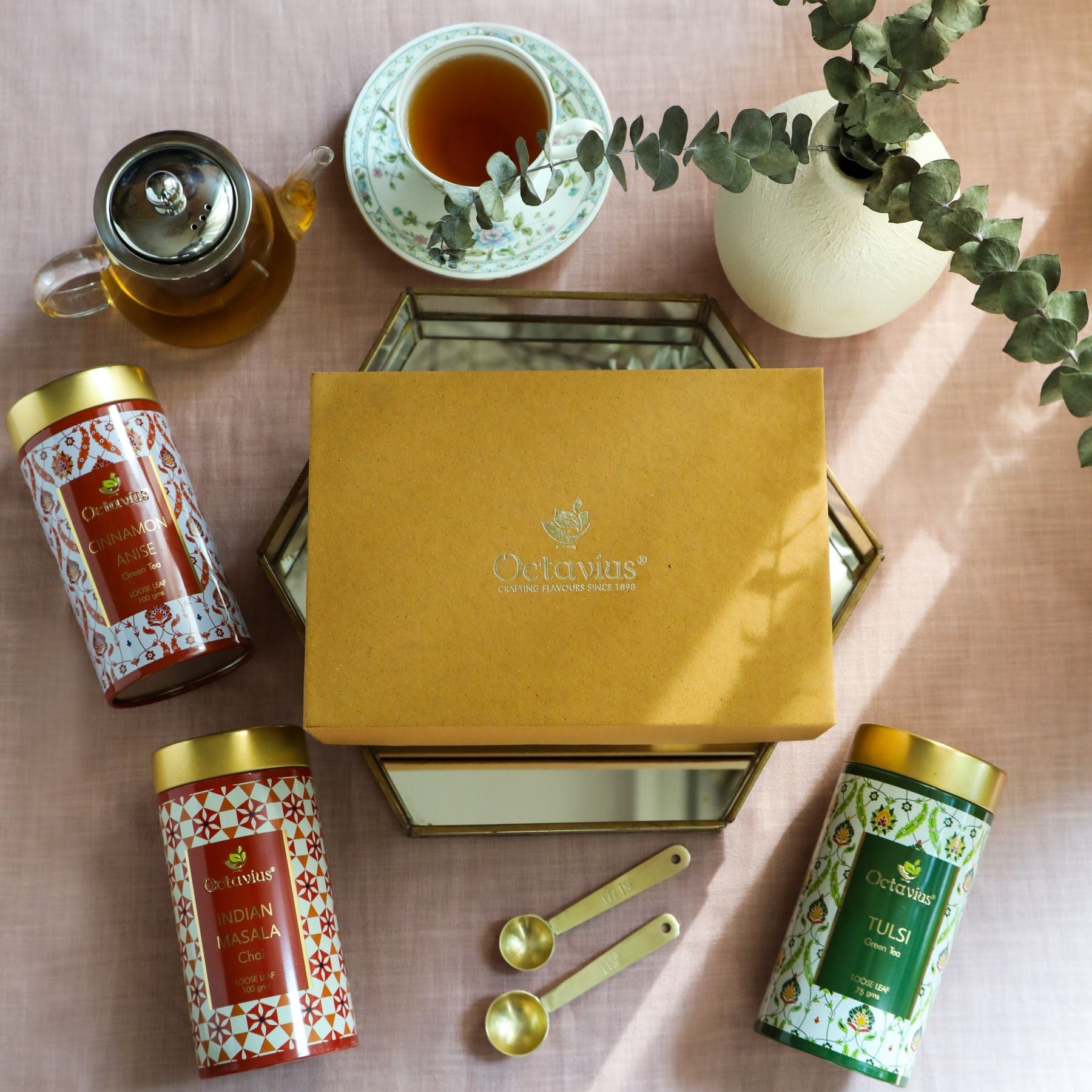 Gourmet Tea Collection-Spice Trails (3 Tins) 1000g
