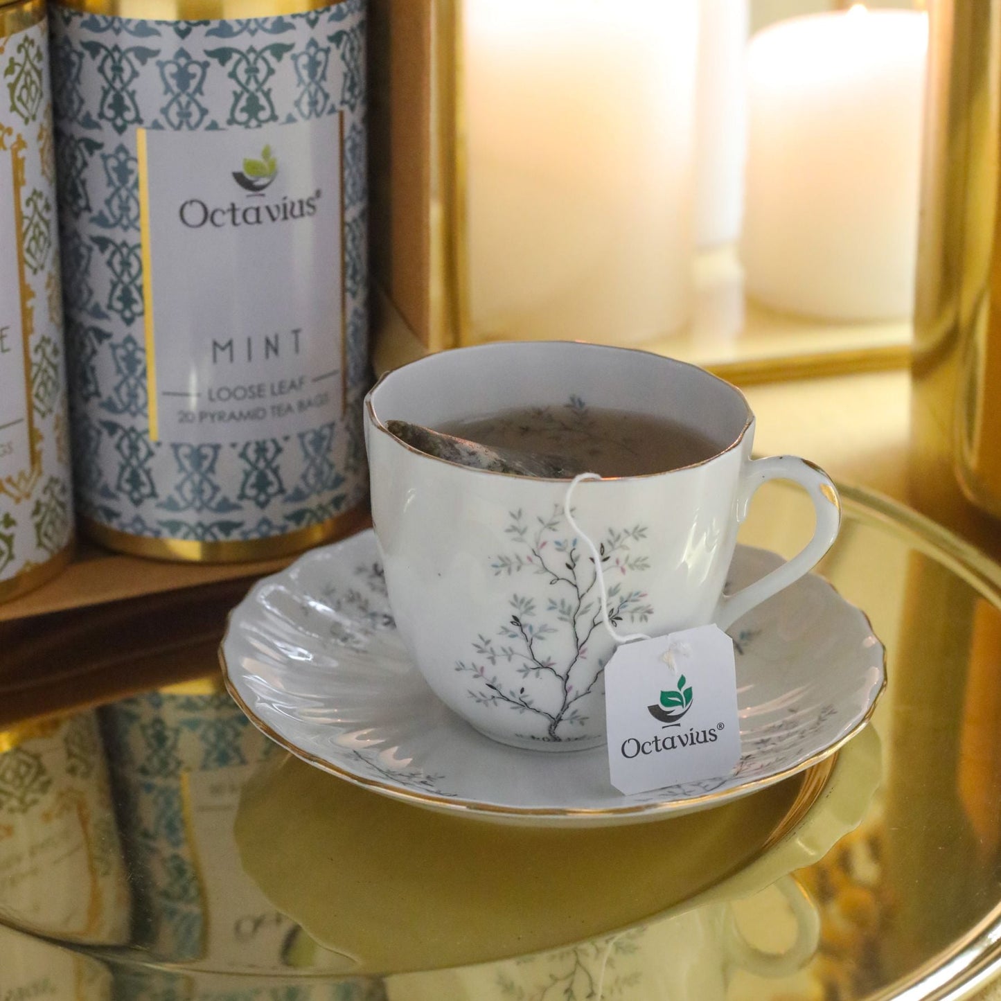 Gourmet Tea Collection-Tealightful Infusions  (3 Tins) 850g