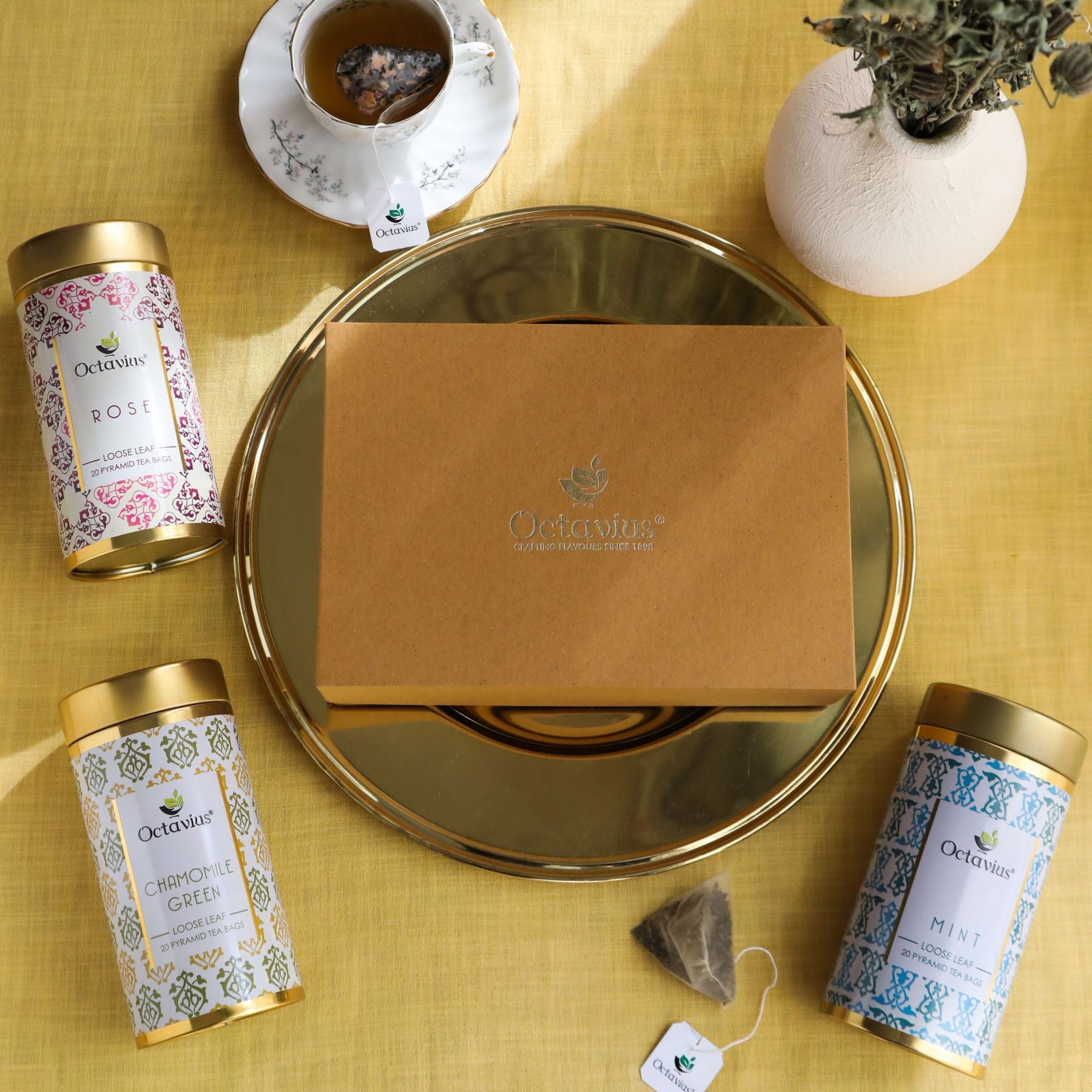Gourmet Tea Collection-Tealightful Infusions  (3 Tins) 850g