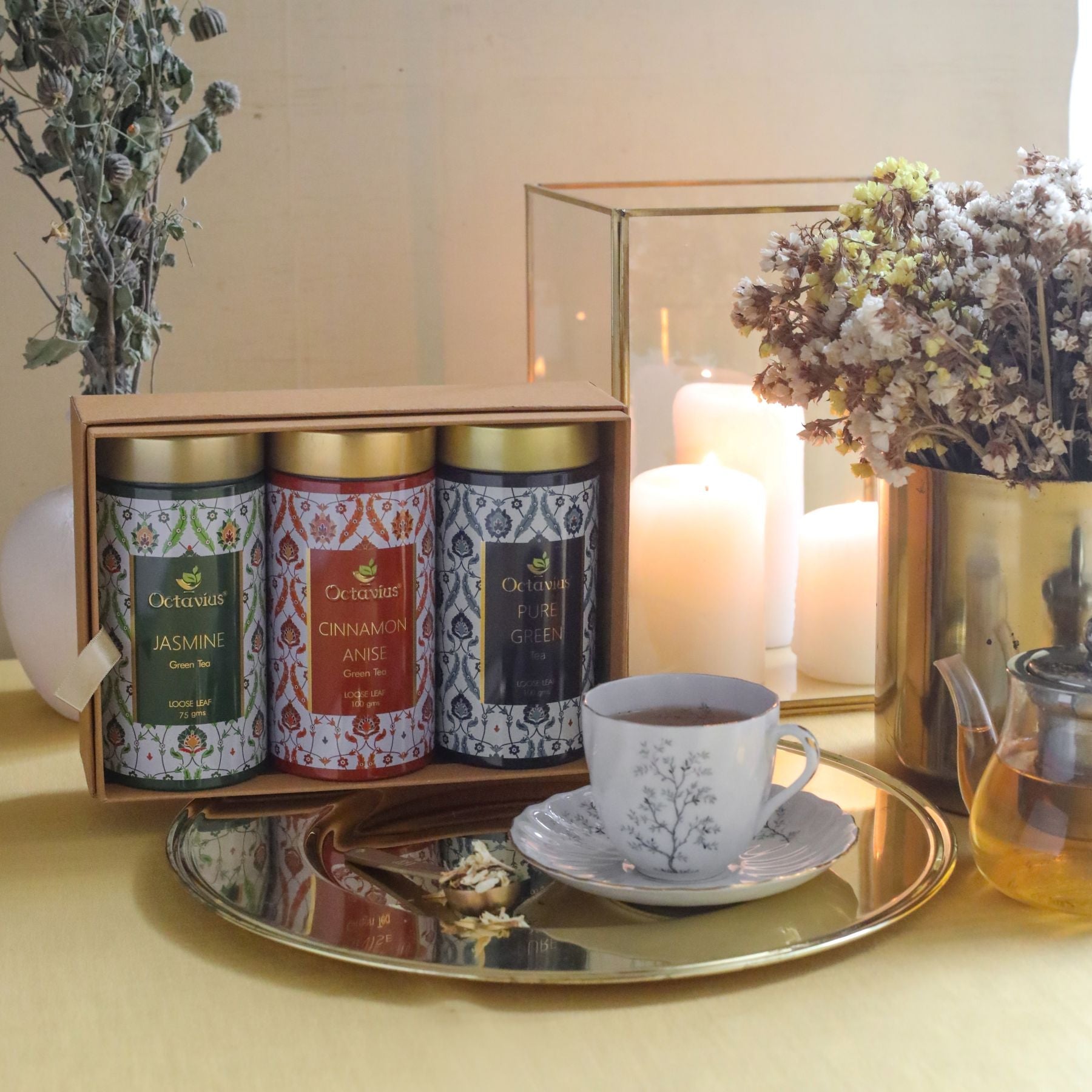 Gourmet Tea Collection-Workout Buddies (3 Tins) 1010g