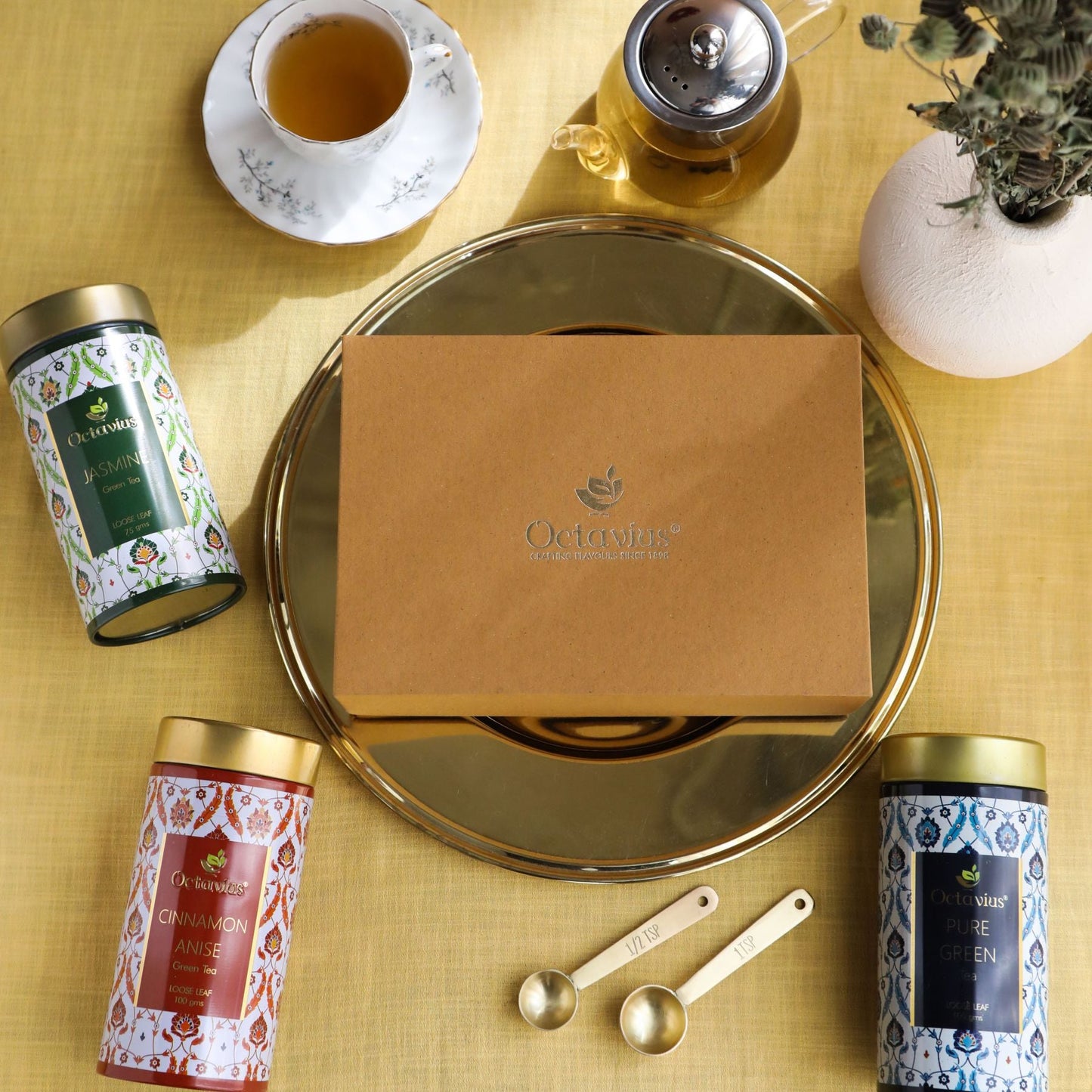 Gourmet Tea Collection-Workout Buddies (3 Tins) 1010g