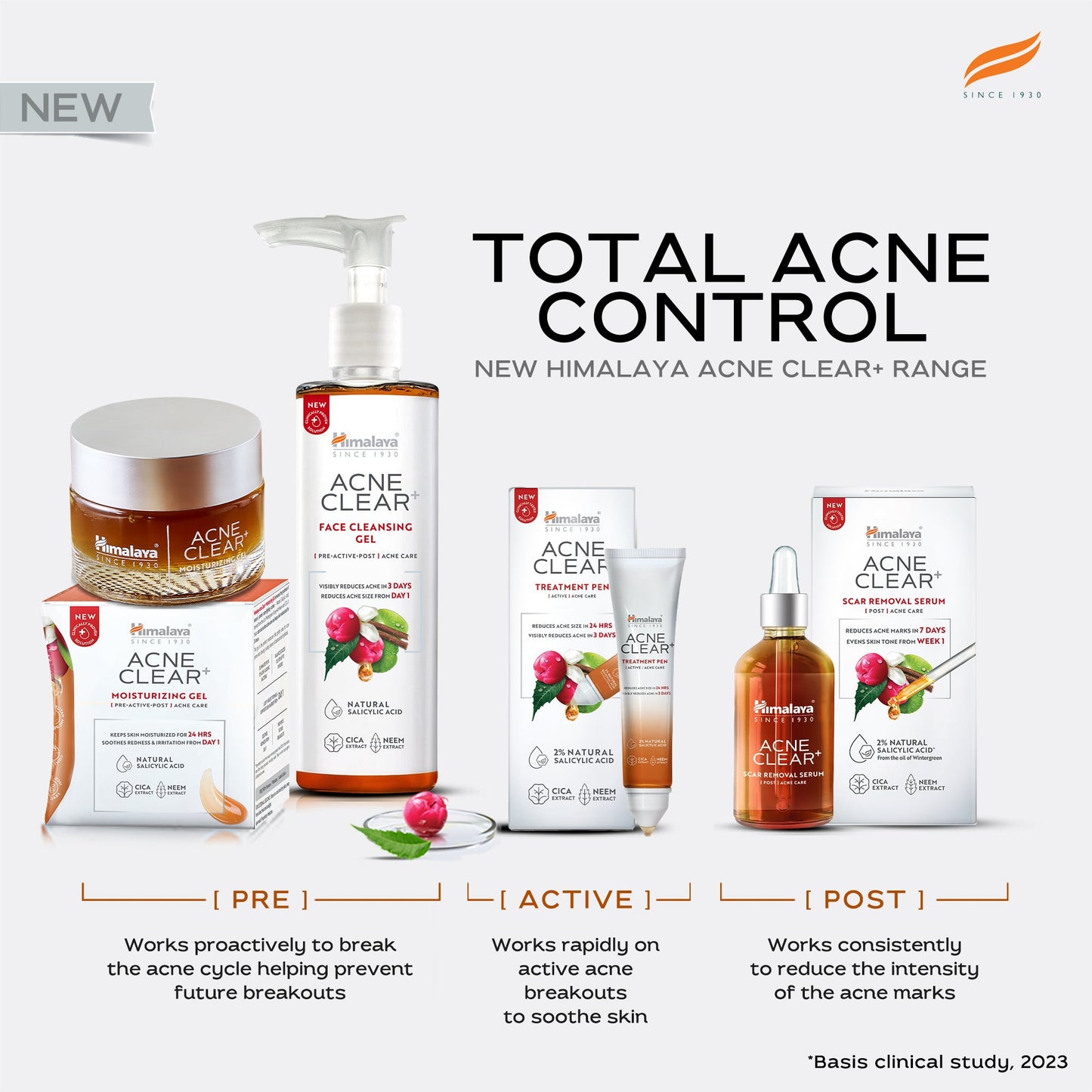 Acne Clear+ Moisturizing Gel 50ml