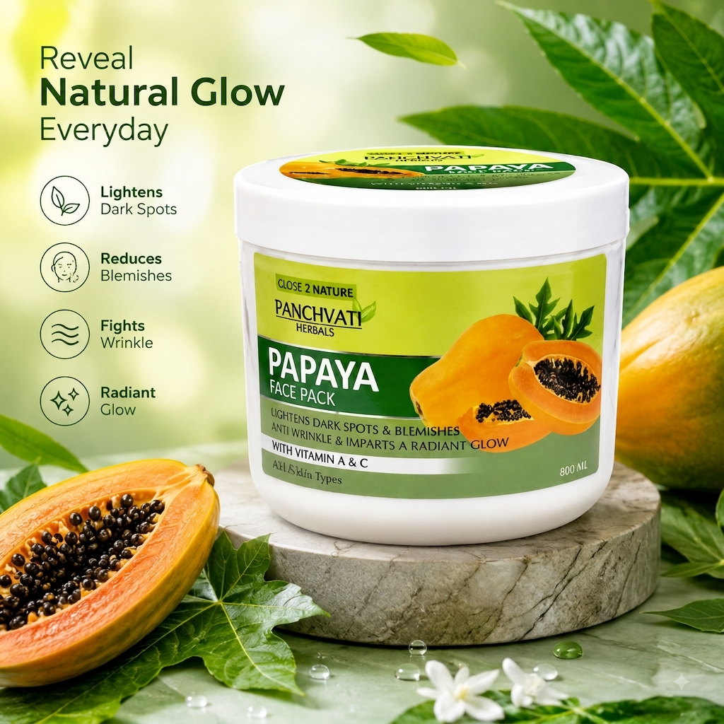 Papaya Face Pack 800ml