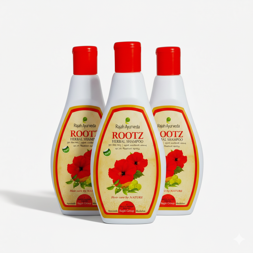 Rootz Herbal Shampoo 200ml x 5