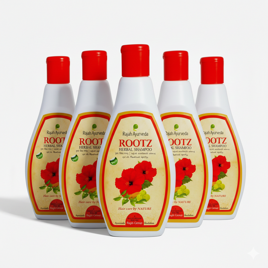 Rootz Herbal Shampoo 200ml x 5