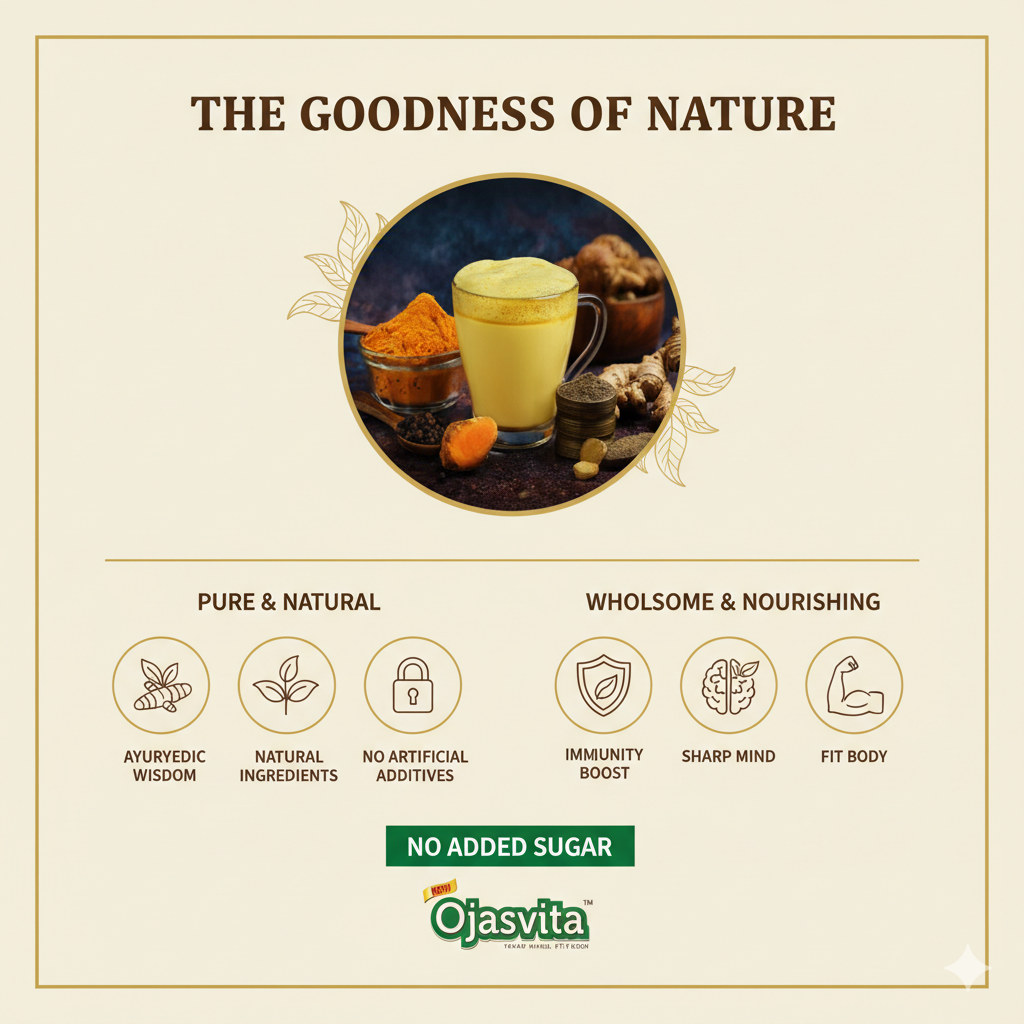 Golden Spiced Latte Ojasvita with Turmeric, Pepper and Ginger, 200 g 200g